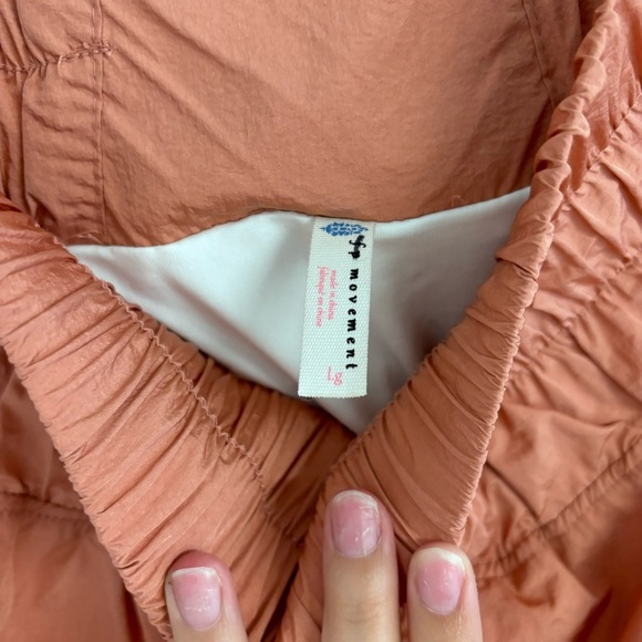 NWOT Free People Movement No Way Home Shorts in Brushed Apricot Large - Picture 3 of 7